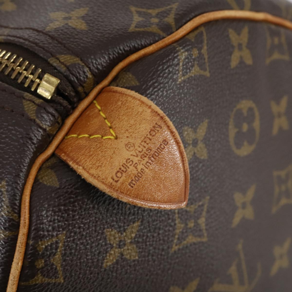 LOUIS VUITTON Monogram Keepall 55 Boston Bag M41424 LV Auth 154490