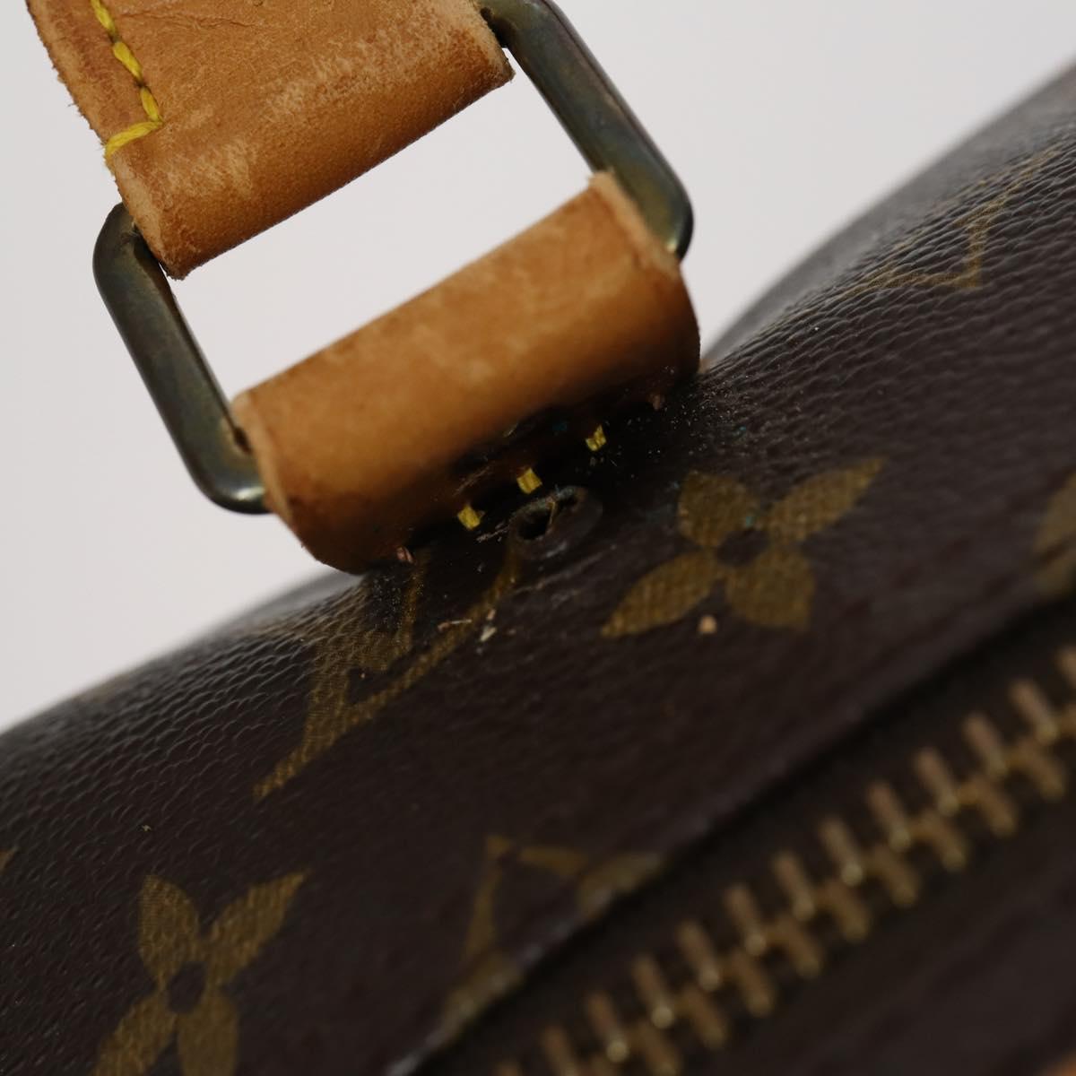 LOUIS VUITTON Monogram Keepall 55 Boston Bag M41424 LV Auth 154490