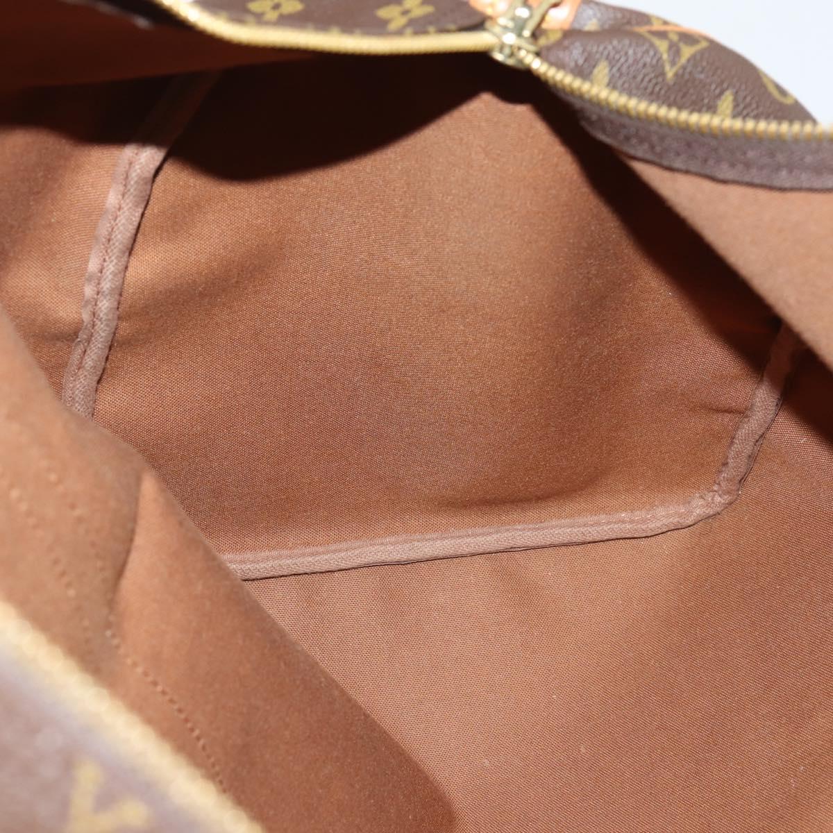 LOUIS VUITTON Monogram Keepall 55 Boston Bag M41424 LV Auth 154491