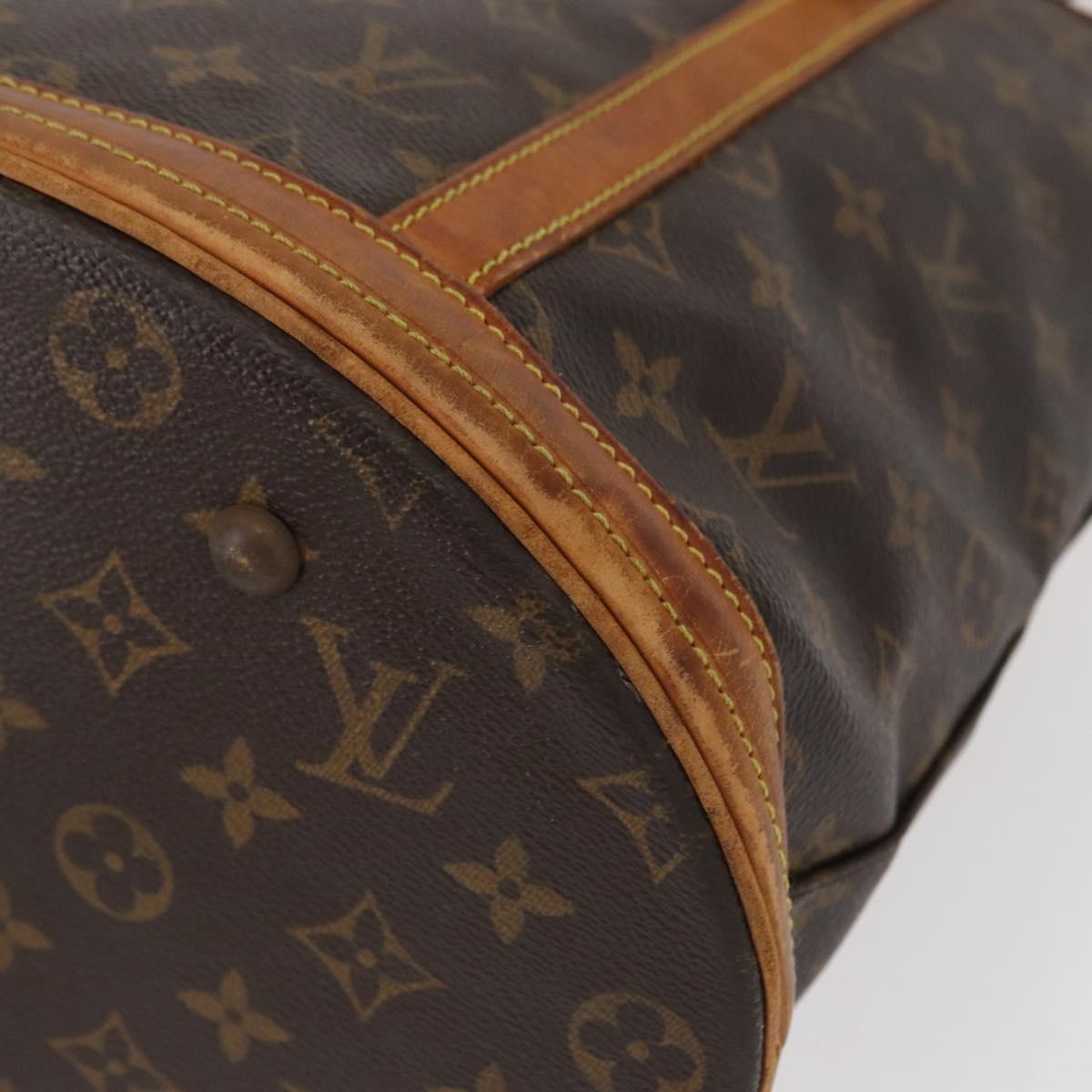 LOUIS VUITTON Monogram Bucket GM Shoulder Bag M42236 LV Auth 154494