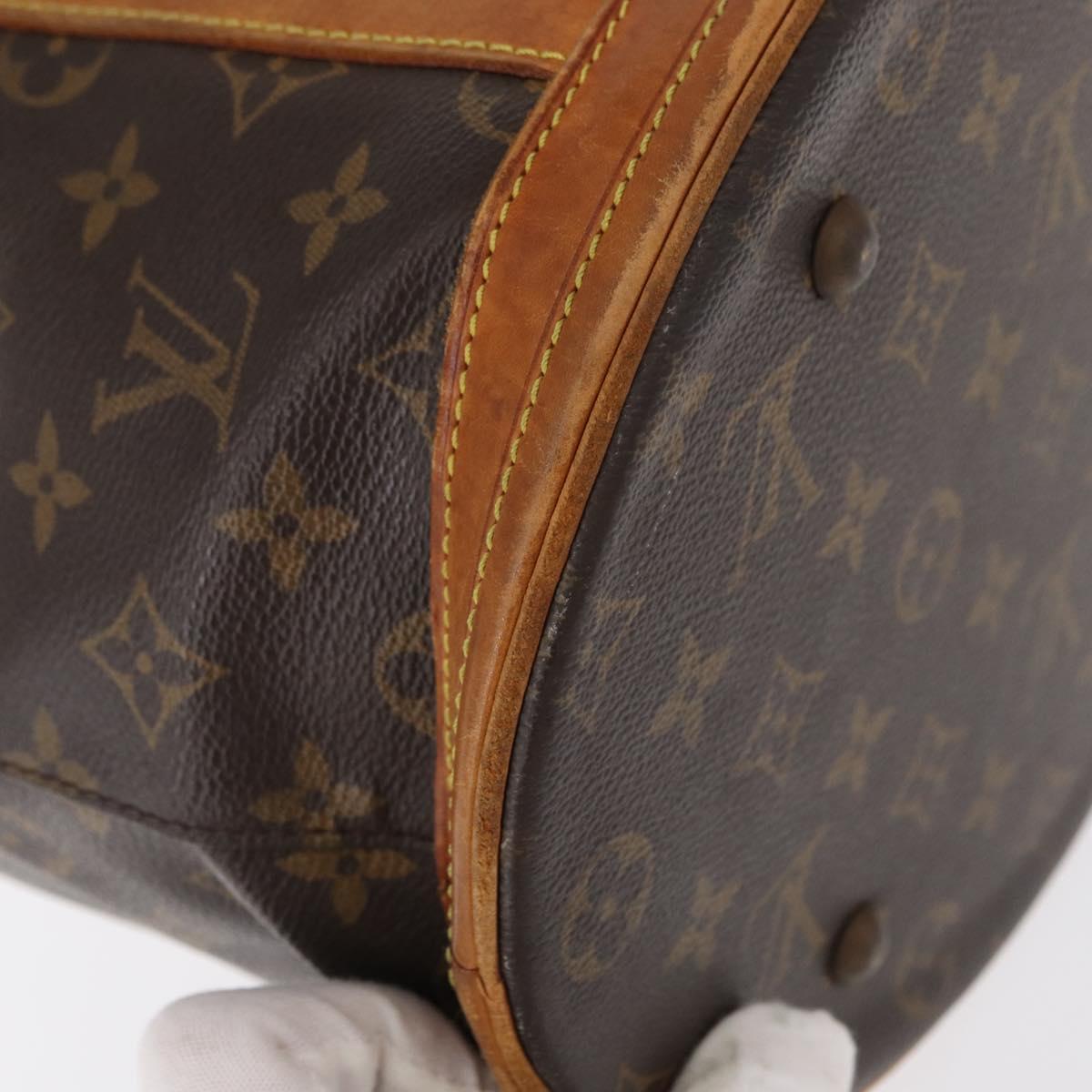 LOUIS VUITTON Monogram Bucket GM Shoulder Bag M42236 LV Auth 154494