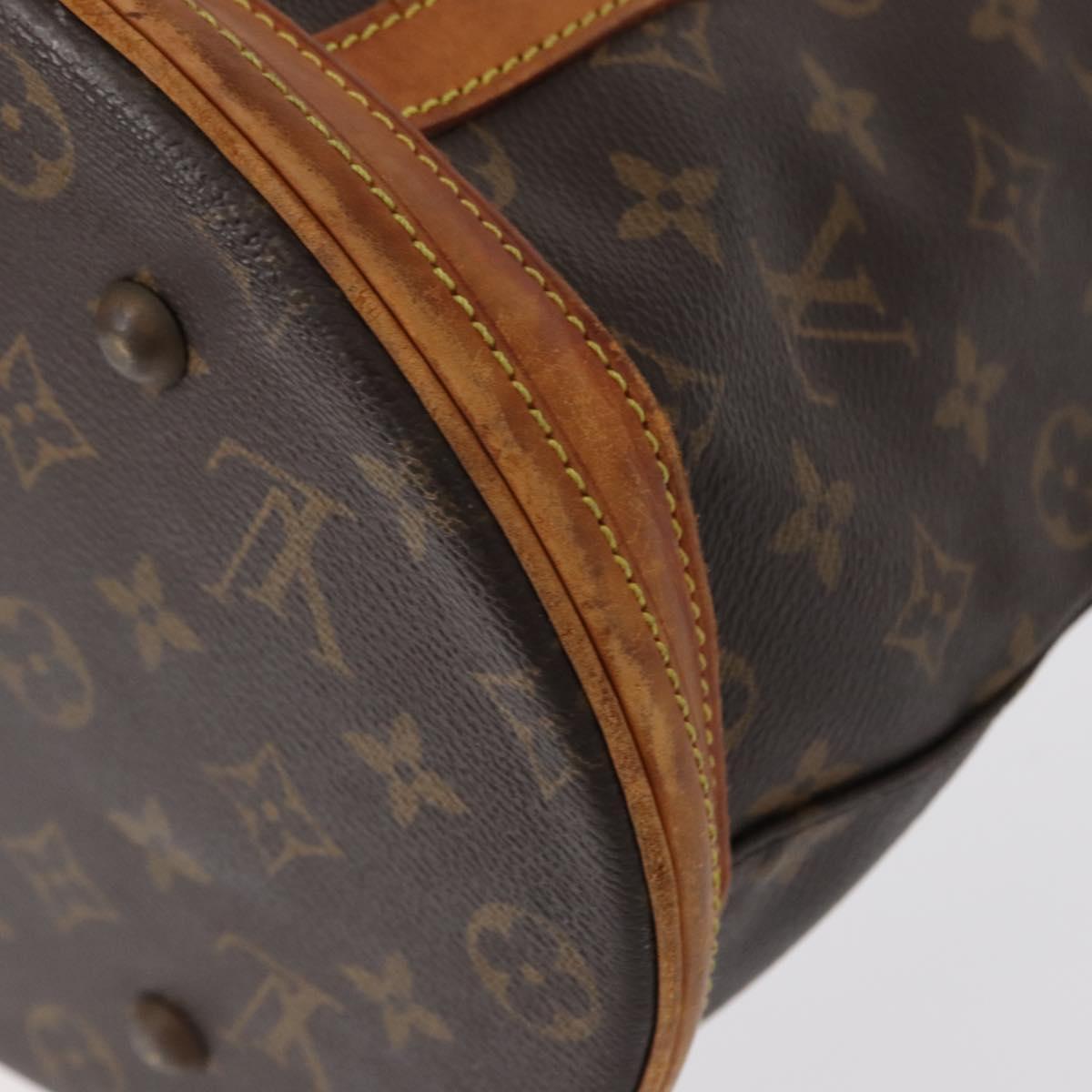 LOUIS VUITTON Monogram Bucket GM Shoulder Bag M42236 LV Auth 154494
