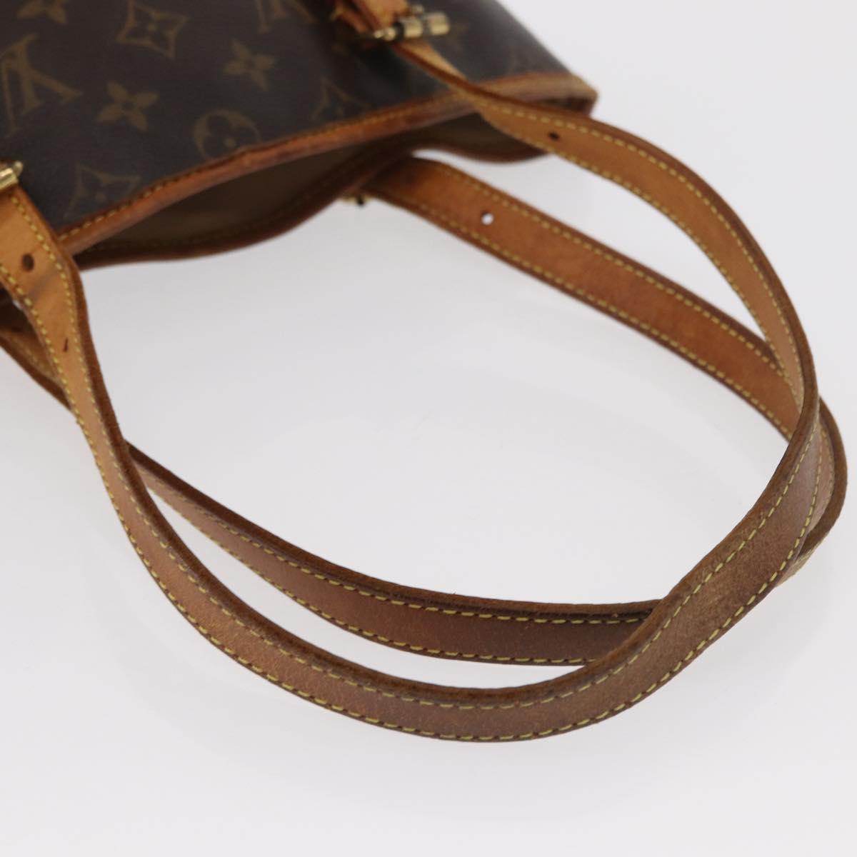 LOUIS VUITTON Monogram Bucket GM Shoulder Bag M42236 LV Auth 154494