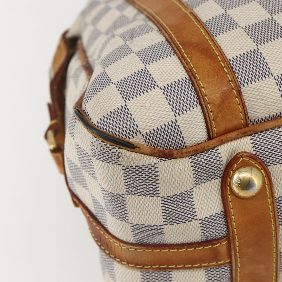 LOUIS VUITTON Damier Azur Stresa PM Tote Bag M51188 LV Auth 154495