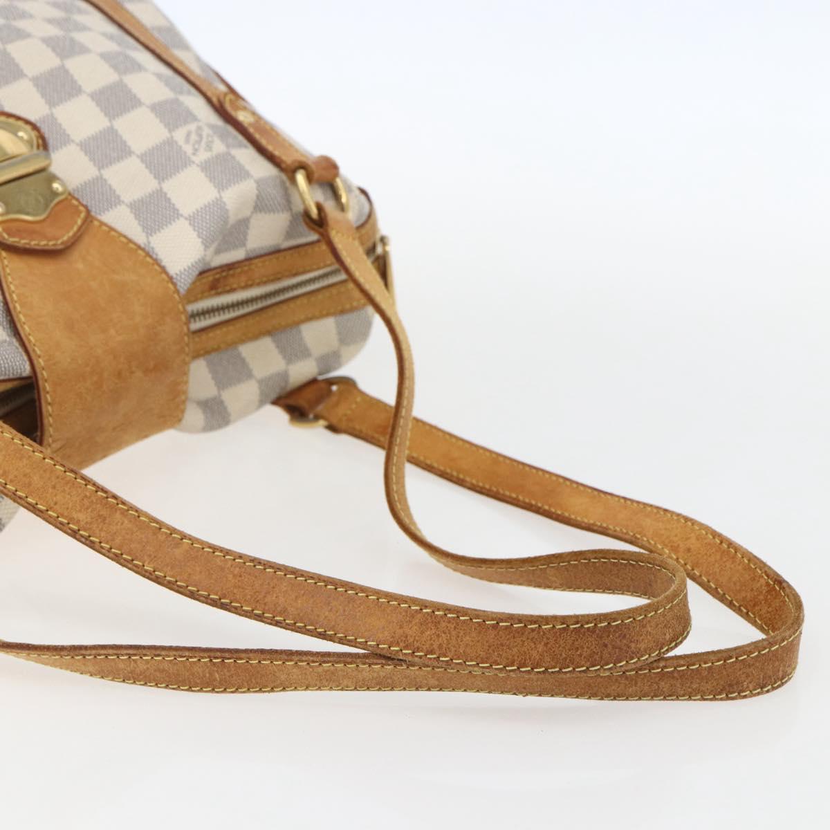 LOUIS VUITTON Damier Azur Stresa PM Tote Bag M51188 LV Auth 154495