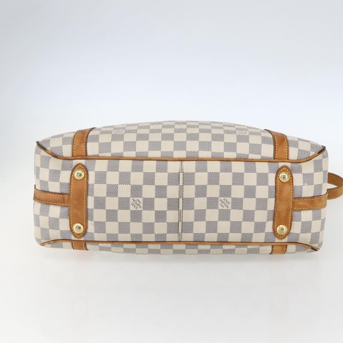 LOUIS VUITTON Damier Azur Stresa PM Tote Bag M51188 LV Auth 154495