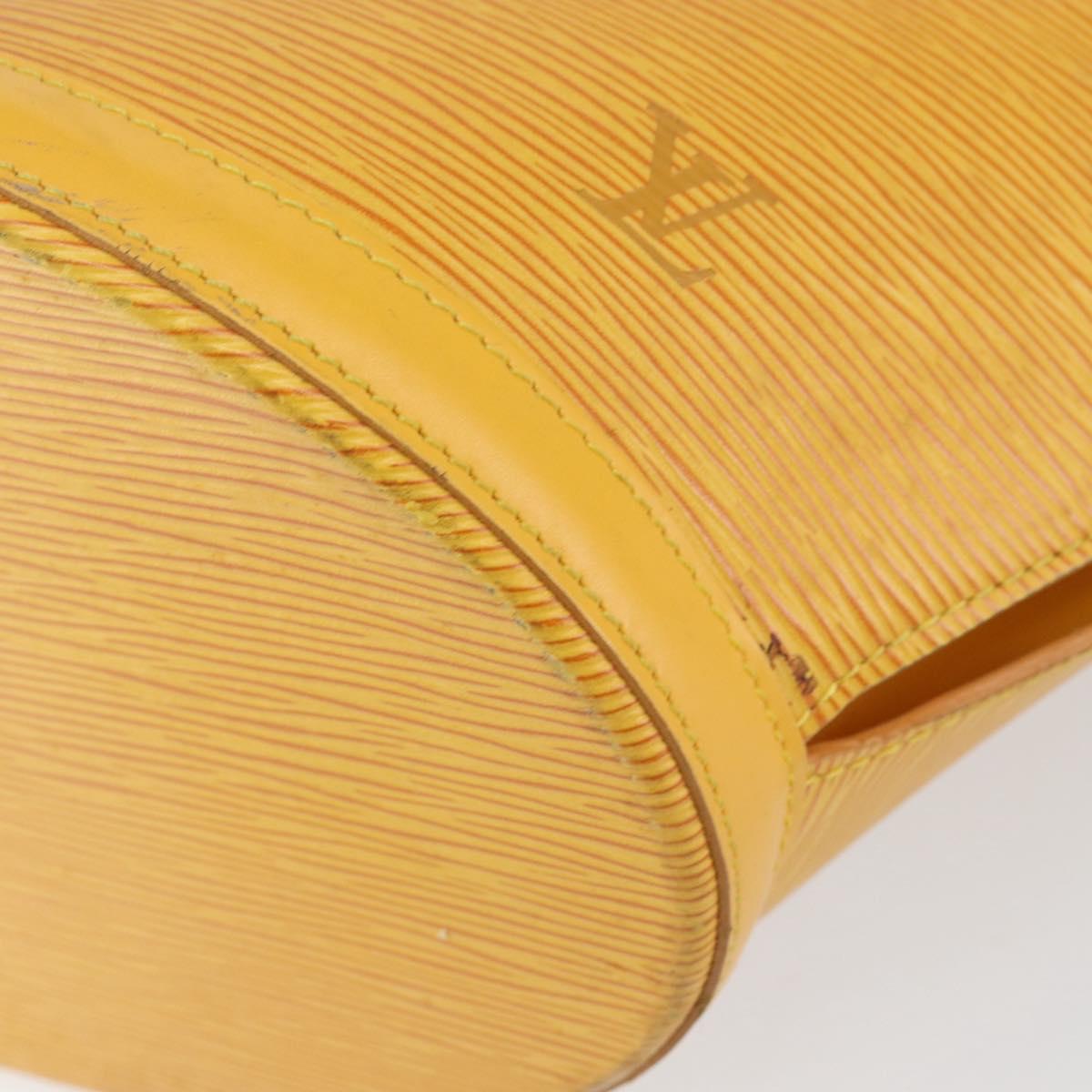 LOUIS VUITTON Epi Saint Jacques Shopping Shoulder Bag Yellow M52269 Auth 154496