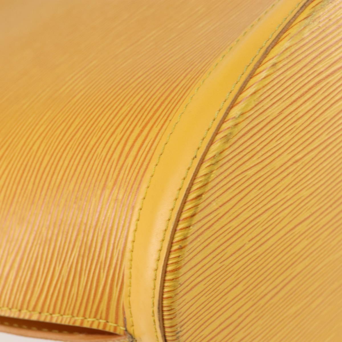 LOUIS VUITTON Epi Saint Jacques Shopping Shoulder Bag Yellow M52269 Auth 154496