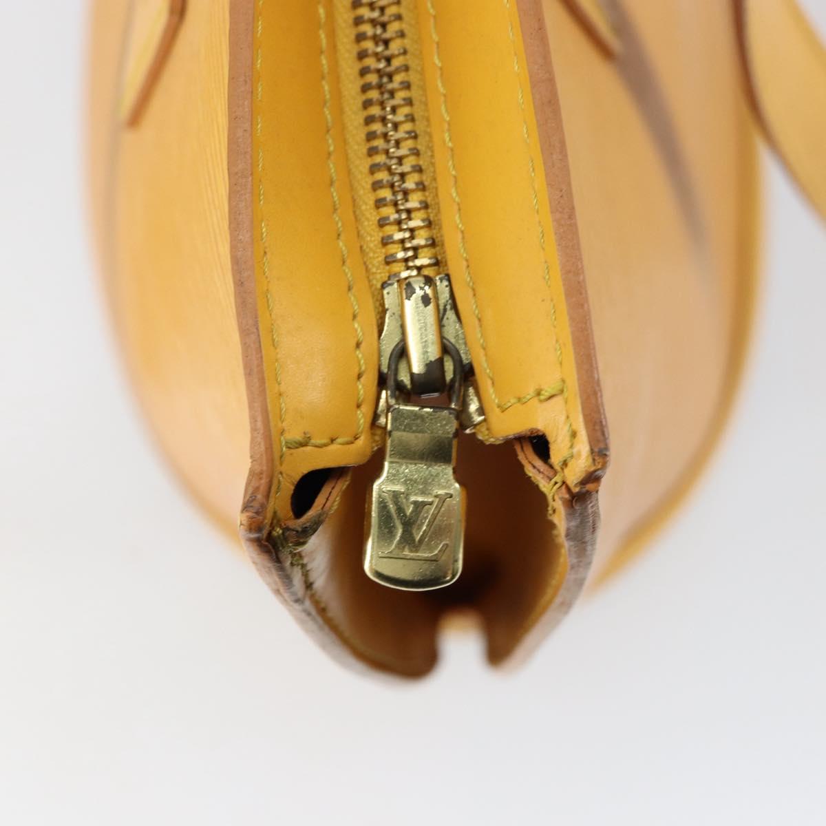 LOUIS VUITTON Epi Saint Jacques Shopping Shoulder Bag Yellow M52269 Auth 154496