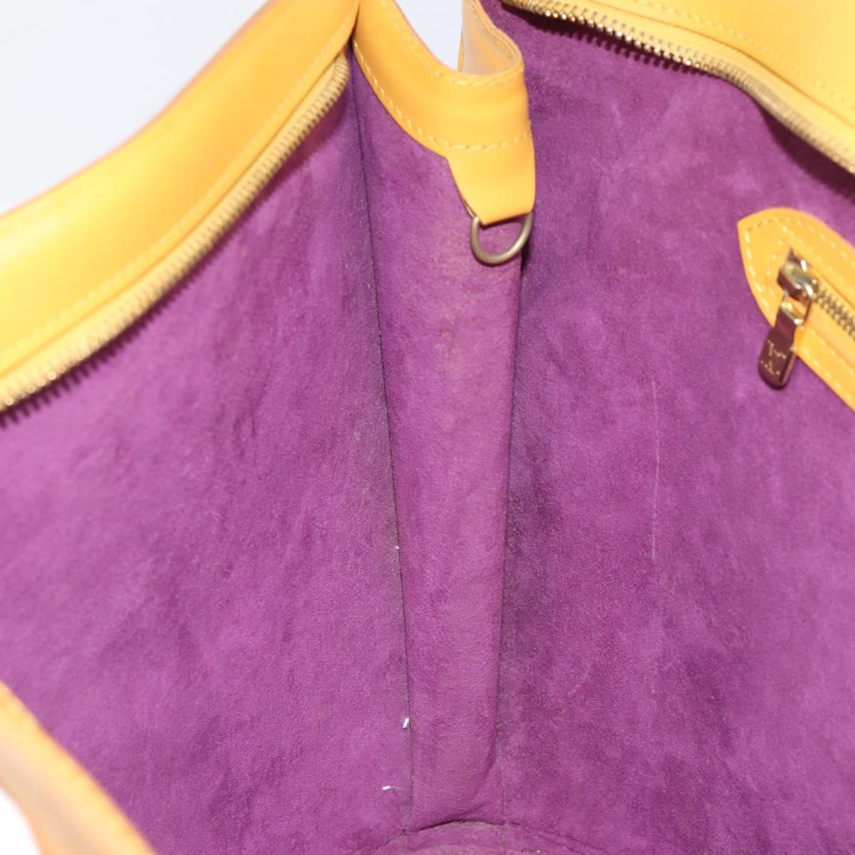 LOUIS VUITTON Epi Saint Jacques Shopping Shoulder Bag Yellow M52269 Auth 154496