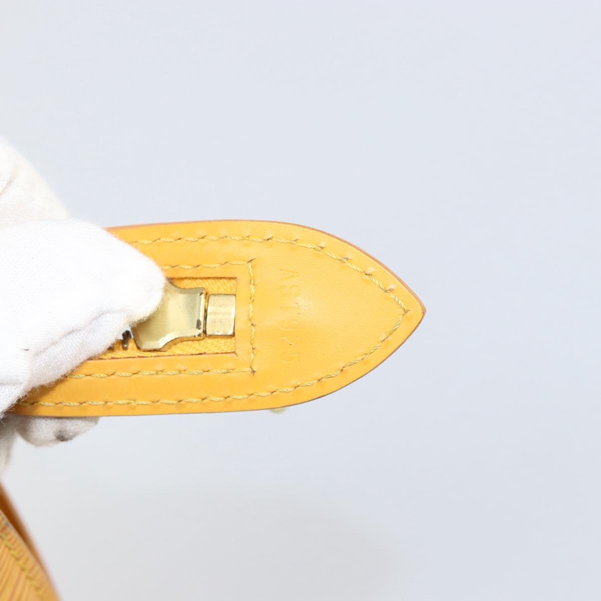 LOUIS VUITTON Epi Saint Jacques Shopping Shoulder Bag Yellow M52269 Auth 154496