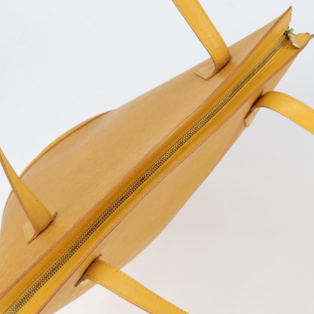 LOUIS VUITTON Epi Saint Jacques Shopping Shoulder Bag Yellow M52269 Auth 154496