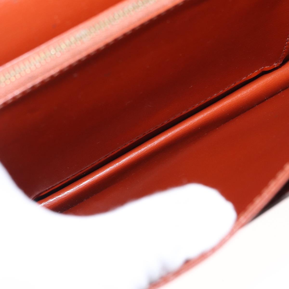 LOUIS VUITTON Epi Free Run Shoulder Bag Brown M52403 LV Auth 154498