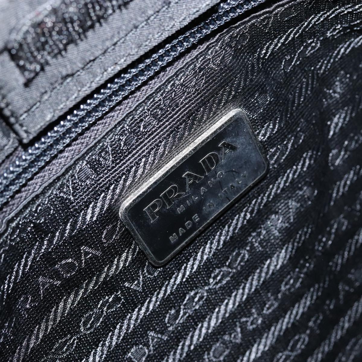 PRADA Shoulder Bag Nylon Green Auth 154515