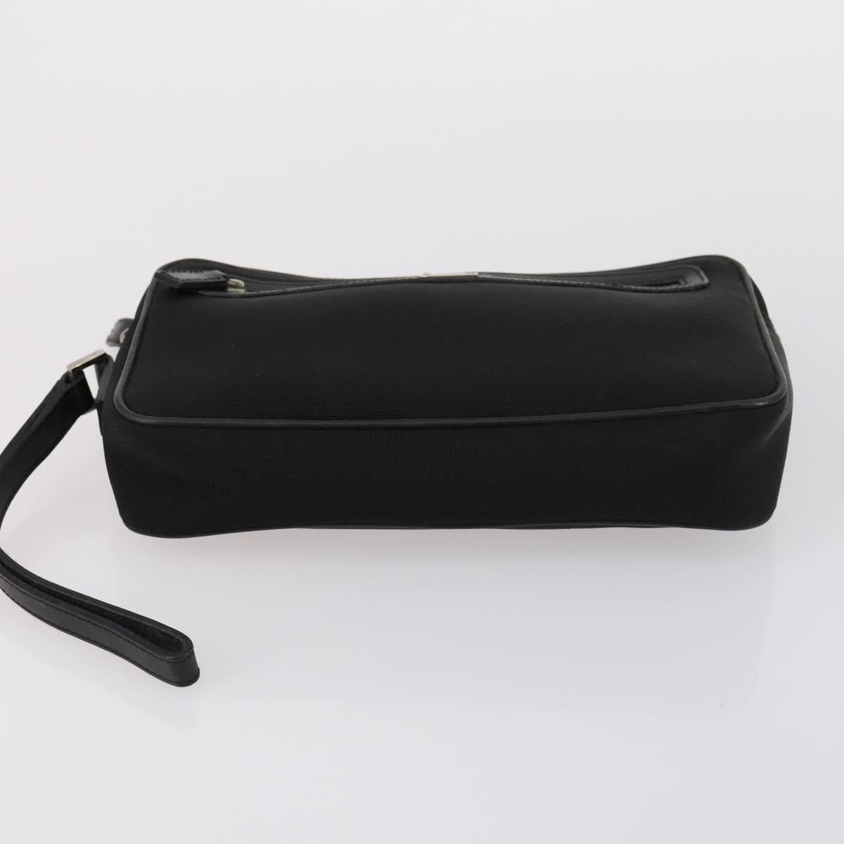 GUCCI GG Plus Supreme Bag PVC Leather Nylon 4 Set Navy Beige black Auth 154542