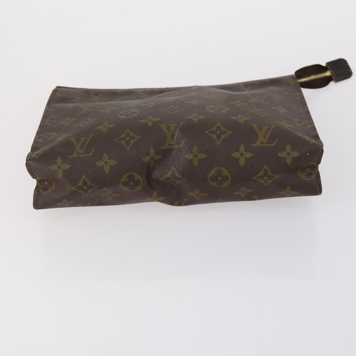 LOUIS VUITTON Monogram Clutch Bag 3 Set LV Auth 154543