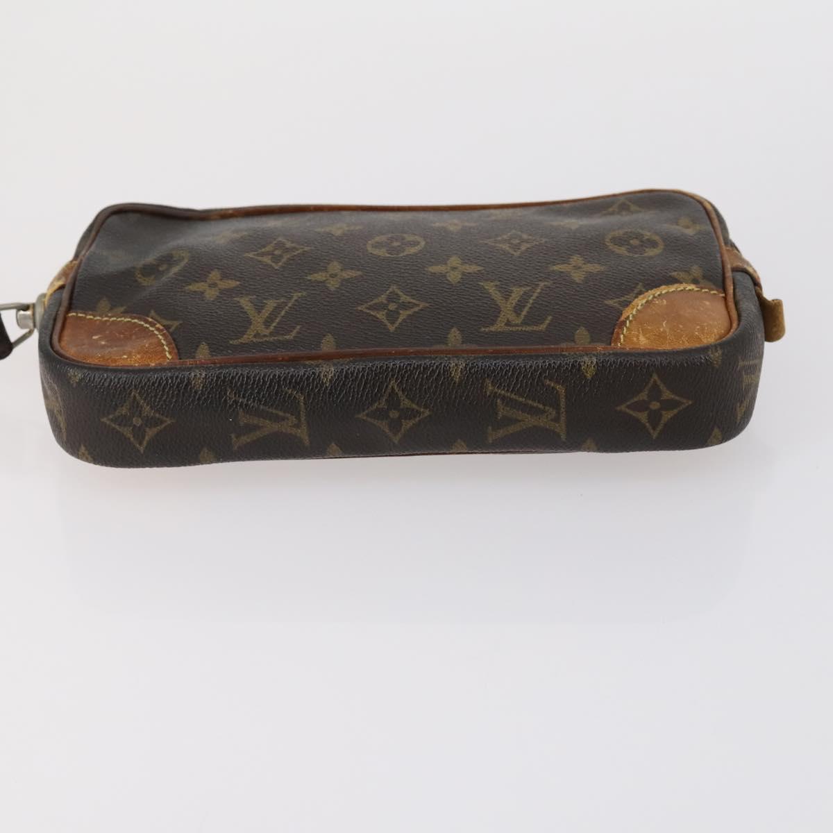 LOUIS VUITTON Monogram Clutch Bag 3 Set LV Auth 154543