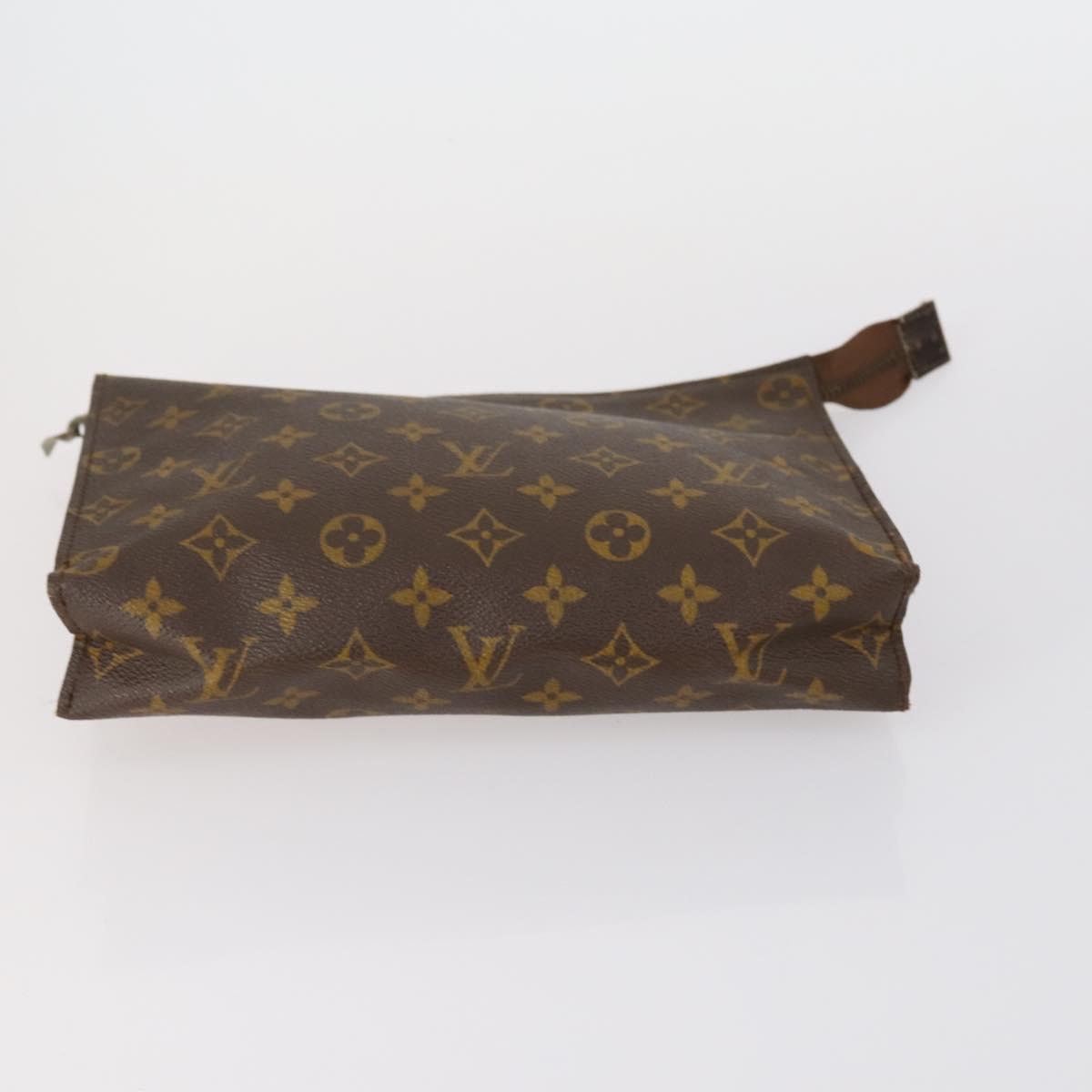 LOUIS VUITTON Monogram Clutch Bag 3 Set LV Auth 154543