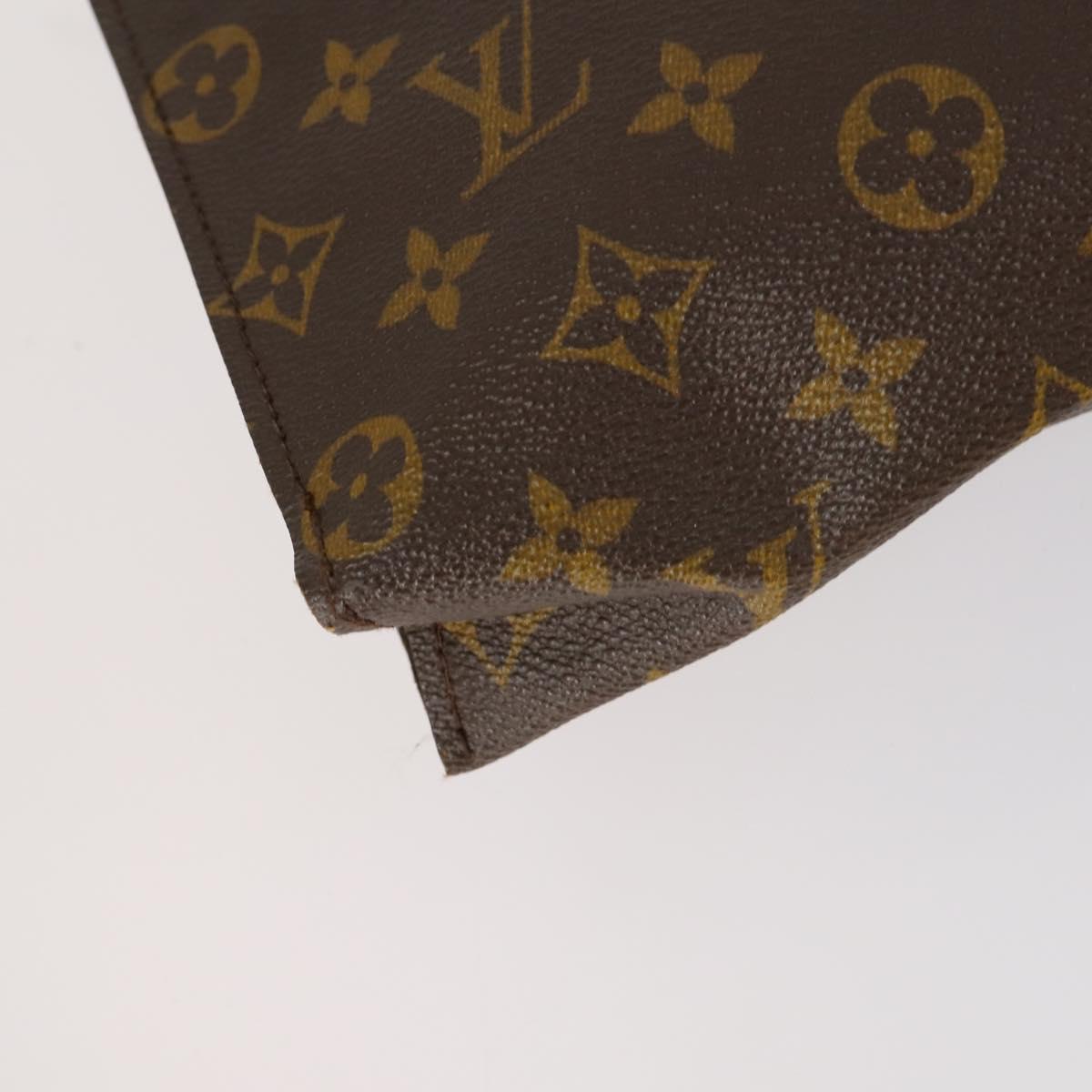 LOUIS VUITTON Monogram Clutch Bag 3 Set LV Auth 154543
