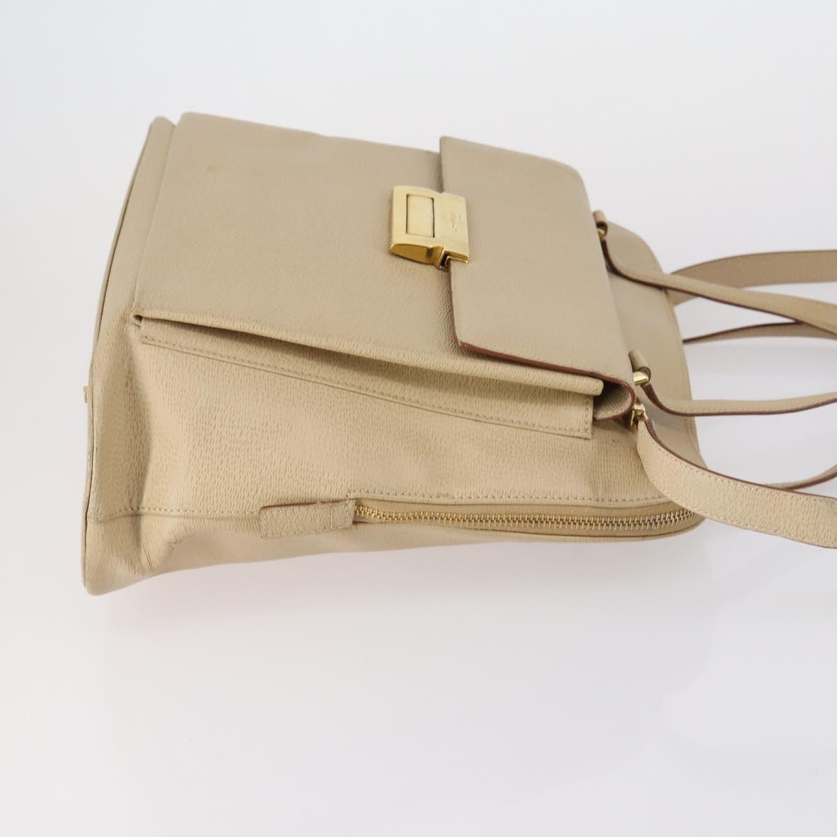 Salvatore Ferragamo Celine Burberry Shoulder Bag 3 Set Beige Brown Auth 154544