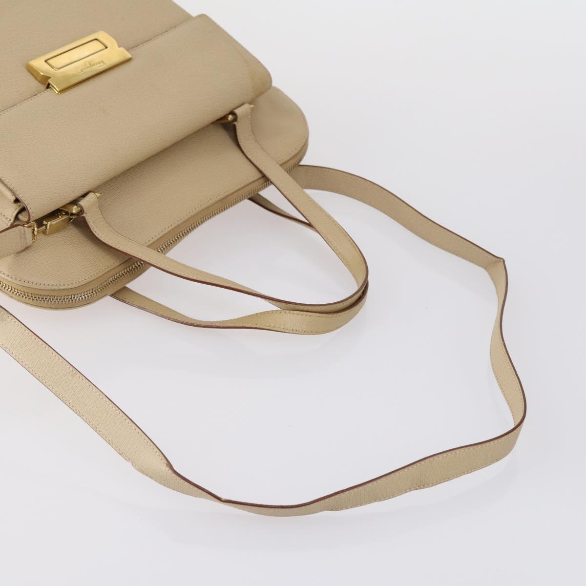 Salvatore Ferragamo Celine Burberry Shoulder Bag 3 Set Beige Brown Auth 154544