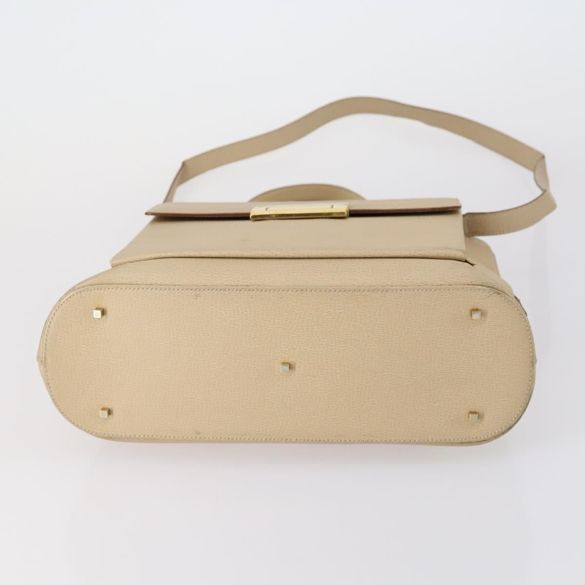 Salvatore Ferragamo Celine Burberry Shoulder Bag 3 Set Beige Brown Auth 154544