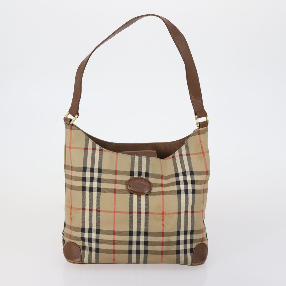 Salvatore Ferragamo Celine Burberry Shoulder Bag 3 Set Beige Brown Auth 154544