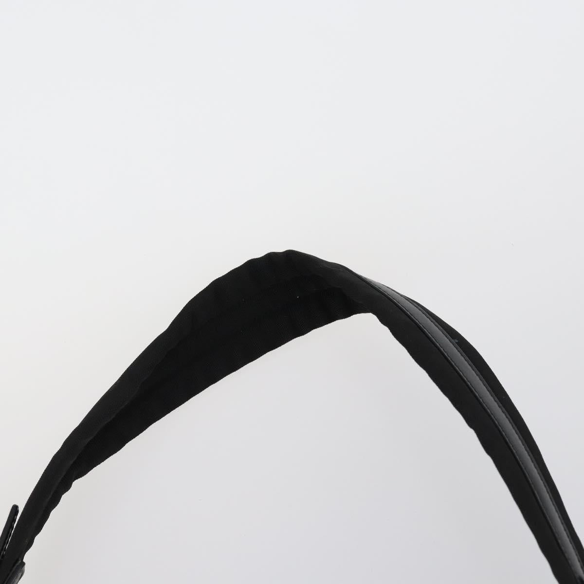 GUCCI Hand Bag Nylon Patent 4 Set Khaki Black Auth 154547