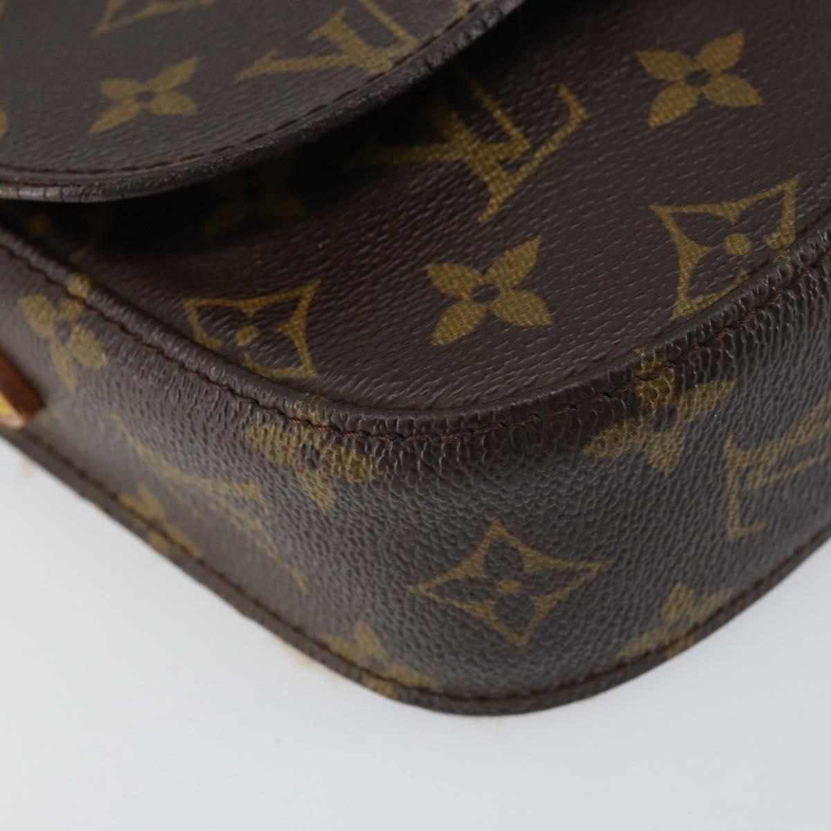 LOUIS VUITTON Monogram Saint Cloud PM Shoulder Bag M51244 LV Auth 154571