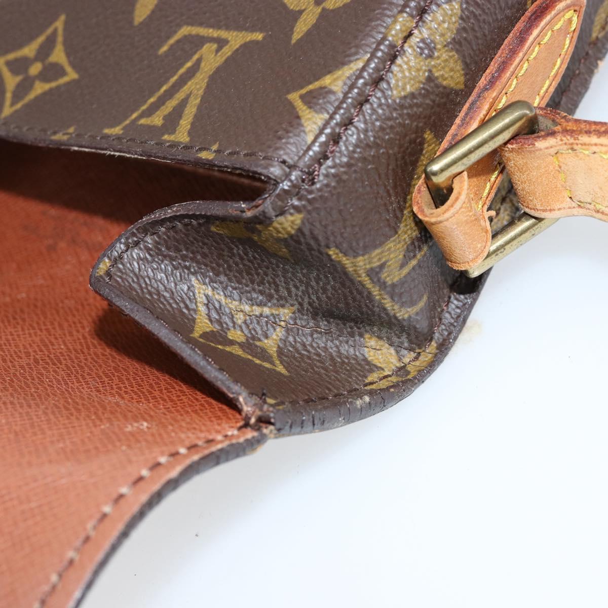 LOUIS VUITTON Monogram Saint Cloud PM Shoulder Bag M51244 LV Auth 154571