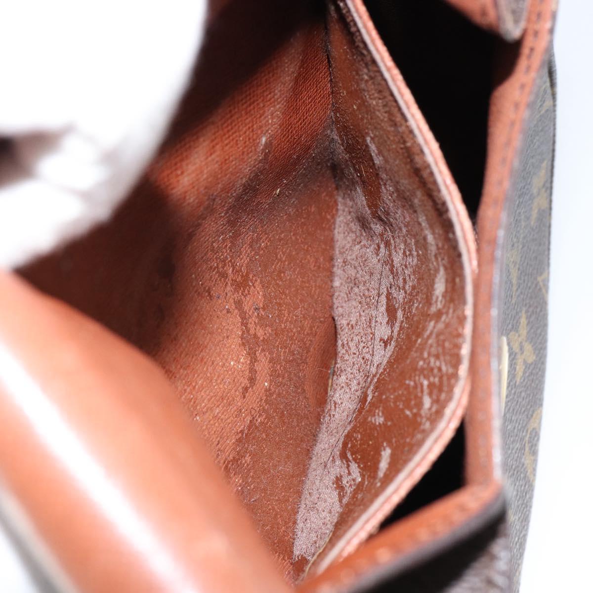 LOUIS VUITTON Monogram Saint Cloud PM Shoulder Bag M51244 LV Auth 154571