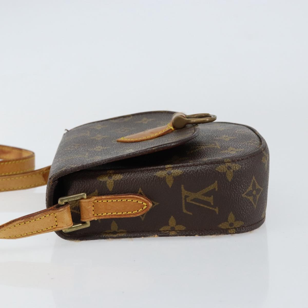 LOUIS VUITTON Monogram Saint Cloud PM Shoulder Bag M51244 LV Auth 154571