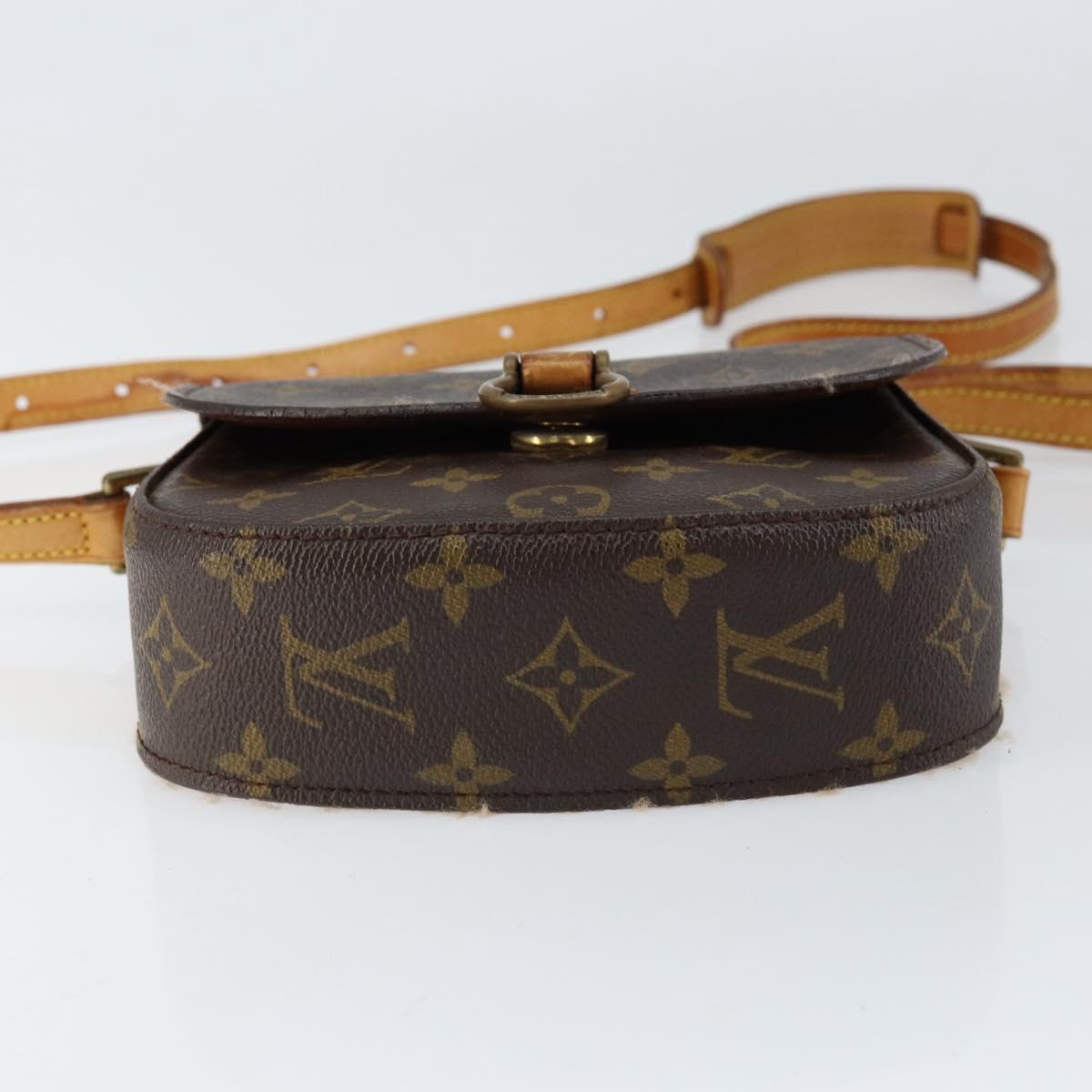 LOUIS VUITTON Monogram Saint Cloud PM Shoulder Bag M51244 LV Auth 154571