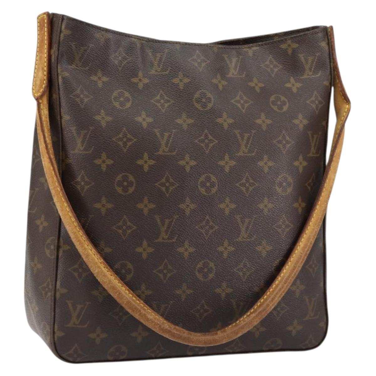 LOUIS VUITTON Monogram Looping GM Shoulder Bag M51145 LV Auth 154573