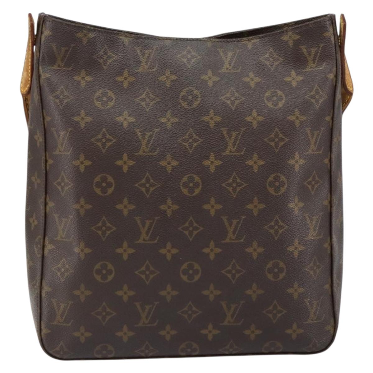 LOUIS VUITTON Monogram Looping GM Shoulder Bag M51145 LV Auth 154573