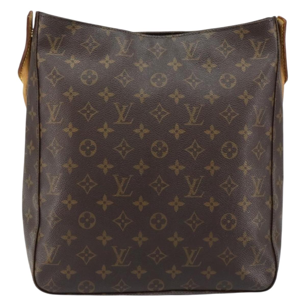 LOUIS VUITTON Monogram Looping GM Shoulder Bag M51145 LV Auth 154573