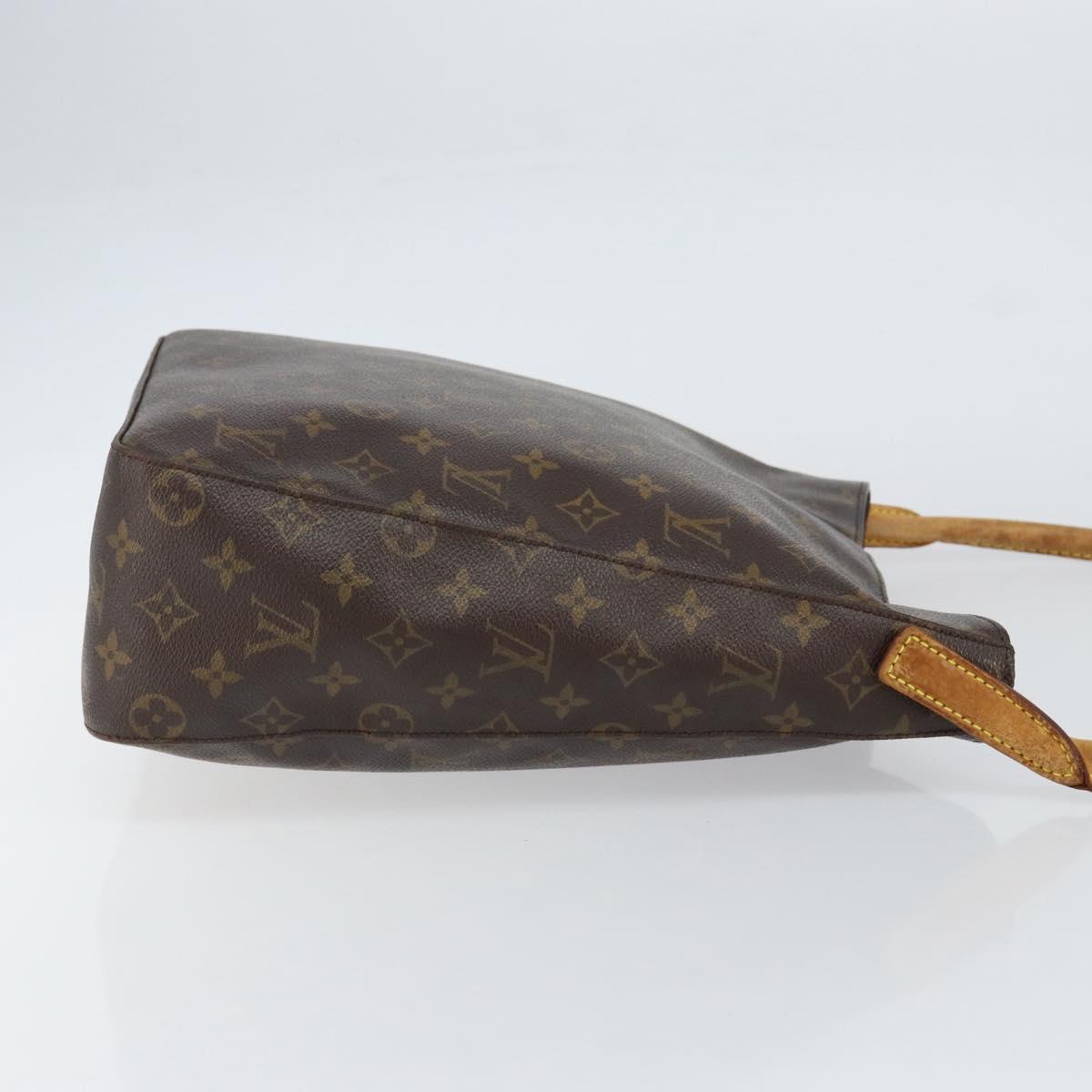 LOUIS VUITTON Monogram Looping GM Shoulder Bag M51145 LV Auth 154573