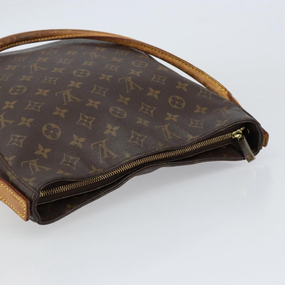 LOUIS VUITTON Monogram Looping GM Shoulder Bag M51145 LV Auth 154573