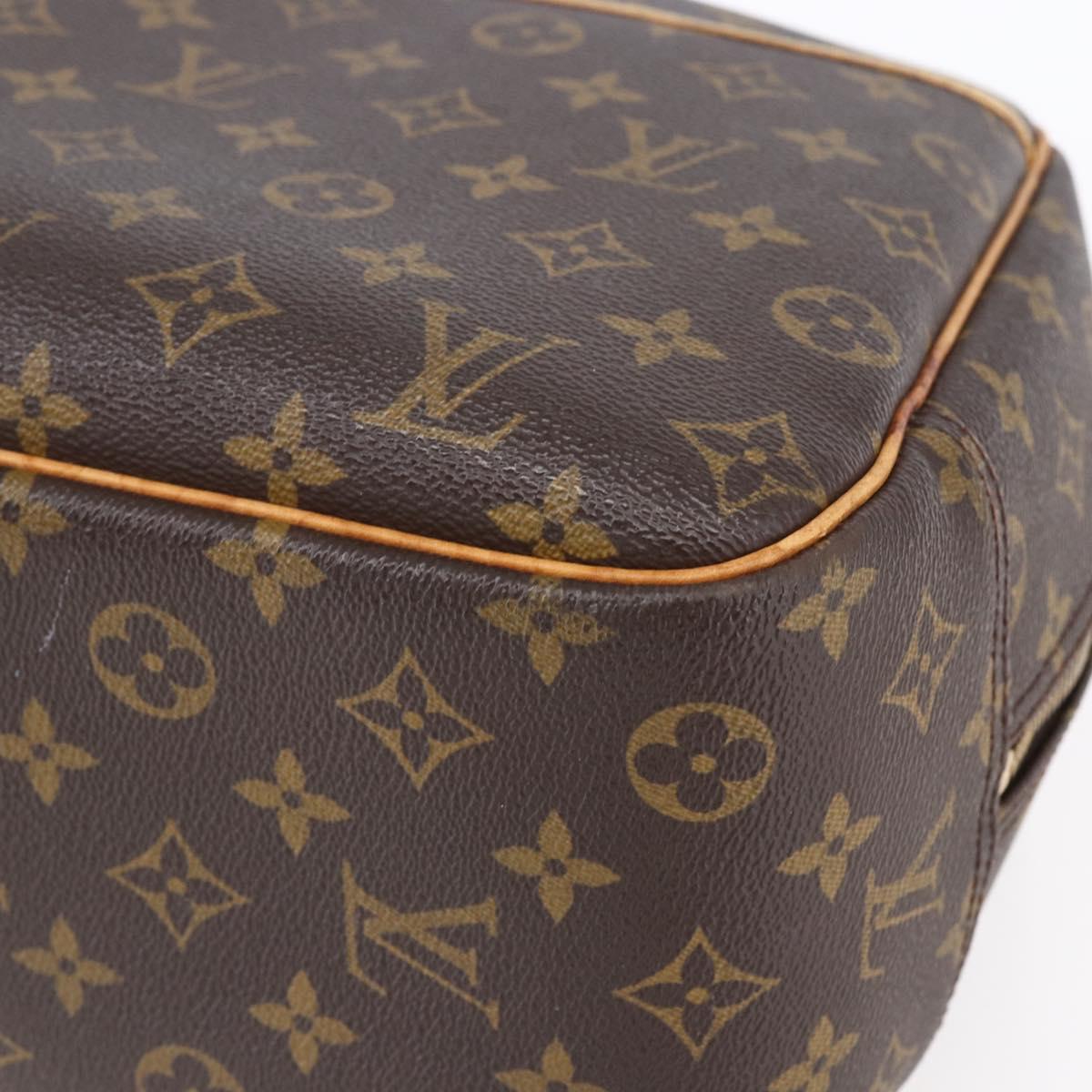 LOUIS VUITTON Monogram Deauville Hand Bag M47270 LV Auth 154574
