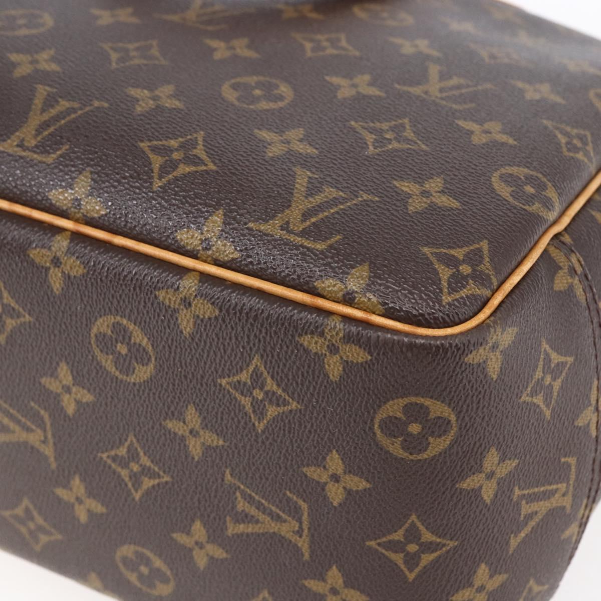 LOUIS VUITTON Monogram Deauville Hand Bag M47270 LV Auth 154574