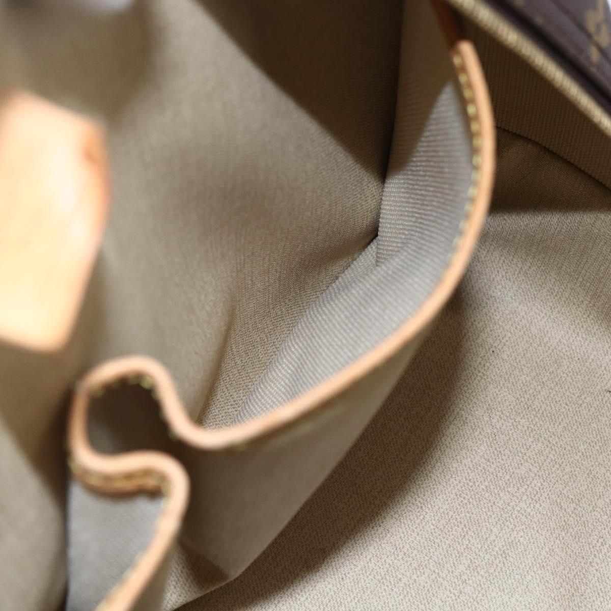 LOUIS VUITTON Monogram Deauville Hand Bag M47270 LV Auth 154574