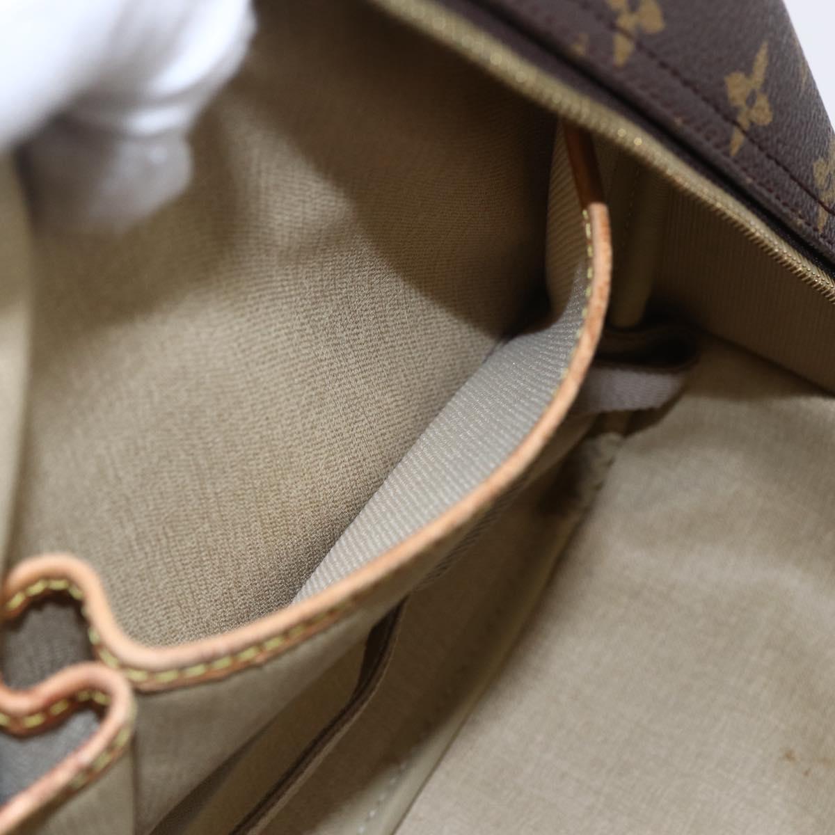 LOUIS VUITTON Monogram Deauville Hand Bag M47270 LV Auth 154574