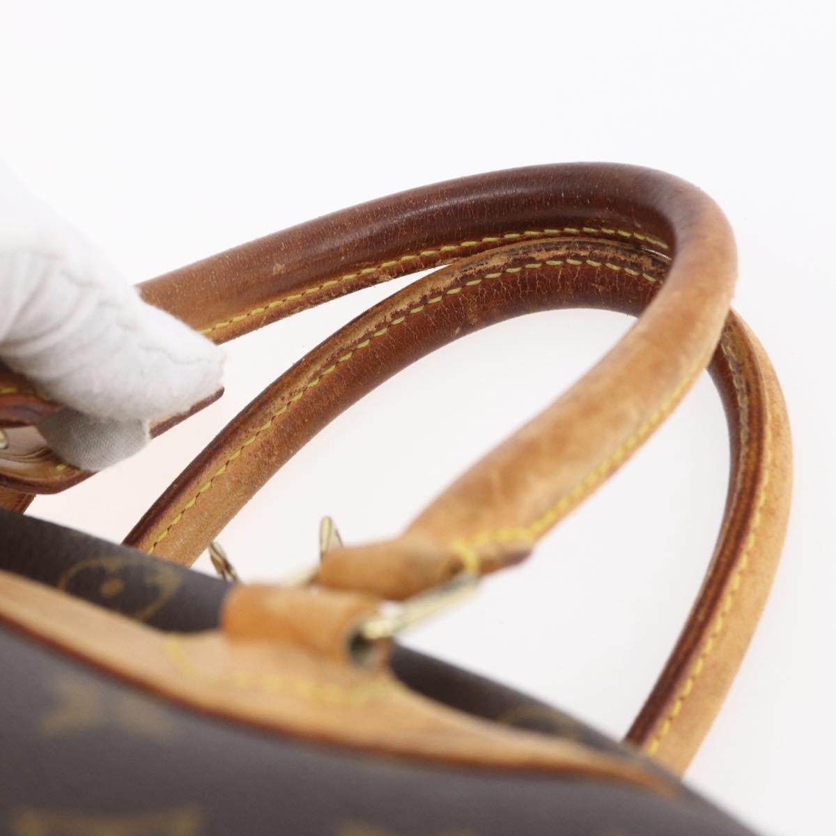 LOUIS VUITTON Monogram Deauville Hand Bag M47270 LV Auth 154574