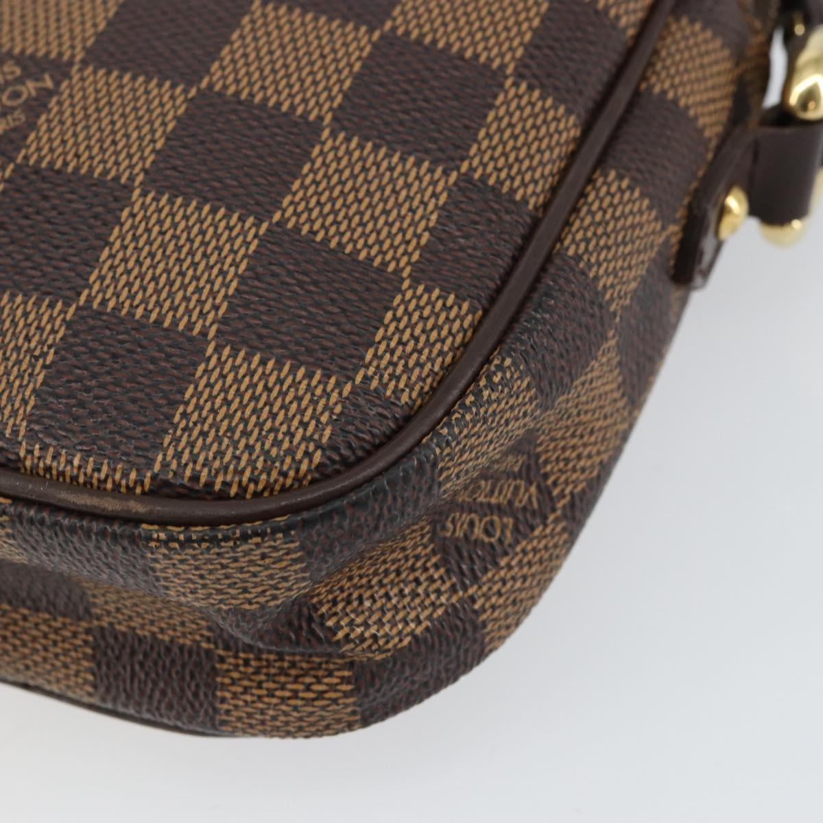 LOUIS VUITTON Damier Ebene Lift Shoulder Bag N60009 LV Auth 154575