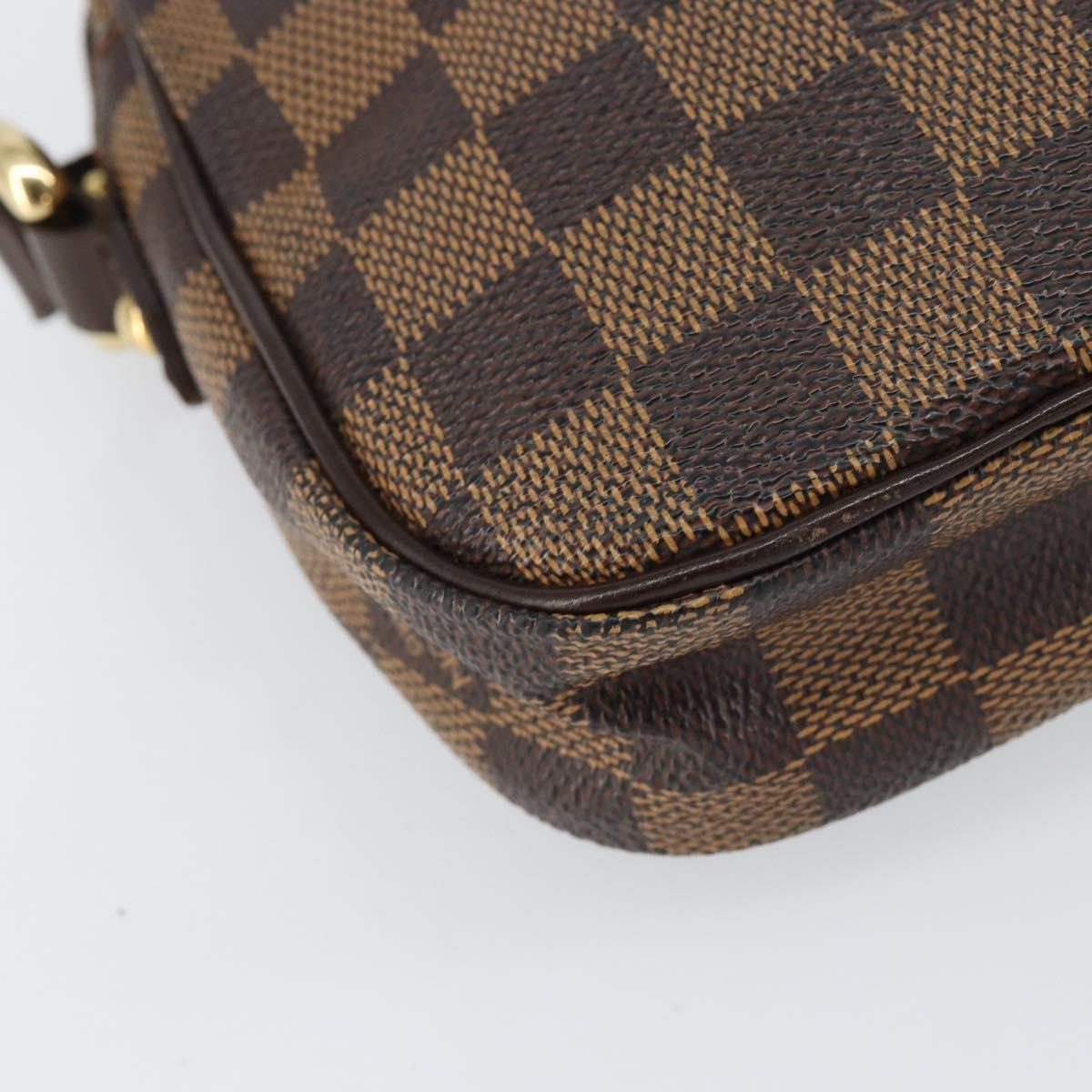LOUIS VUITTON Damier Ebene Lift Shoulder Bag N60009 LV Auth 154575