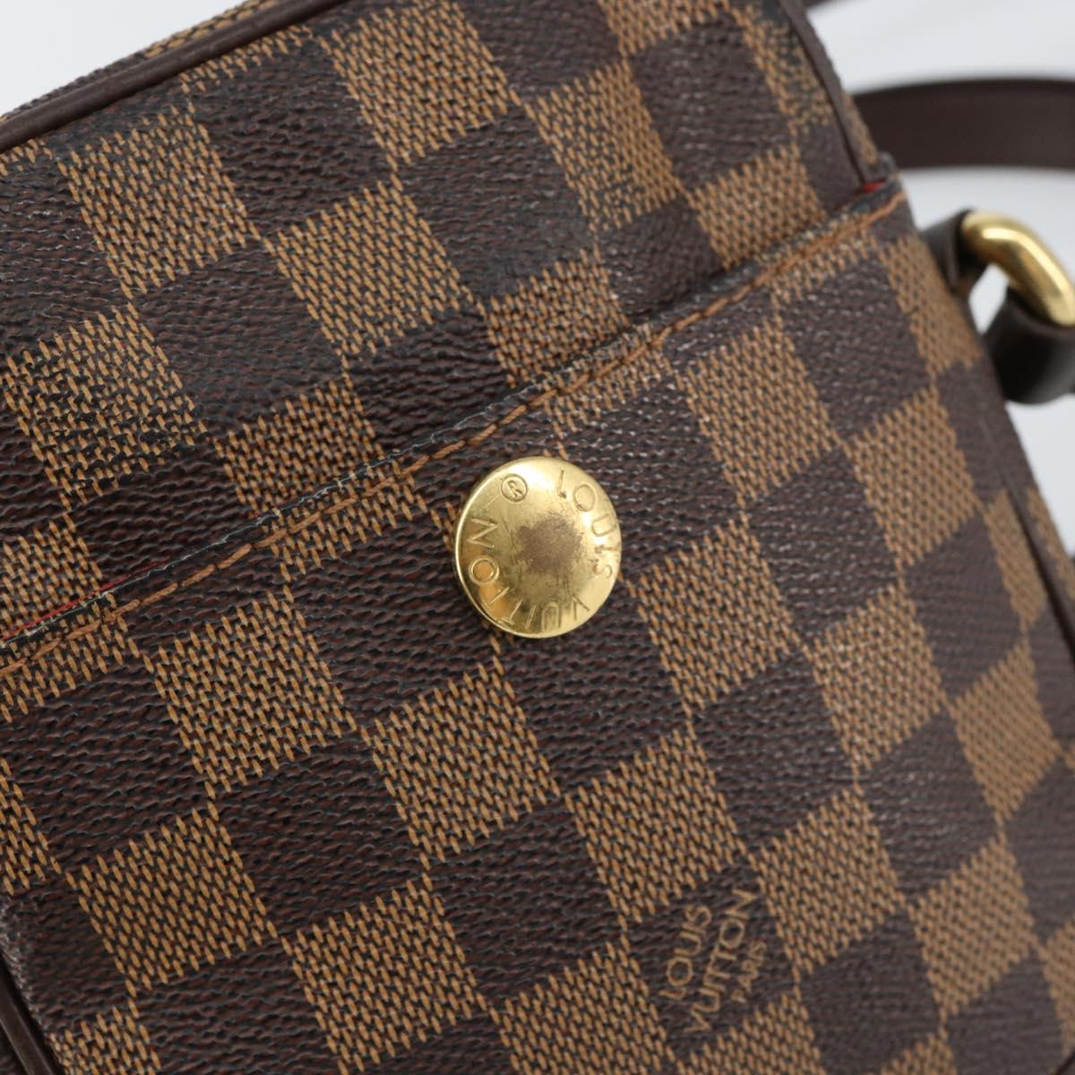 LOUIS VUITTON Damier Ebene Lift Shoulder Bag N60009 LV Auth 154575