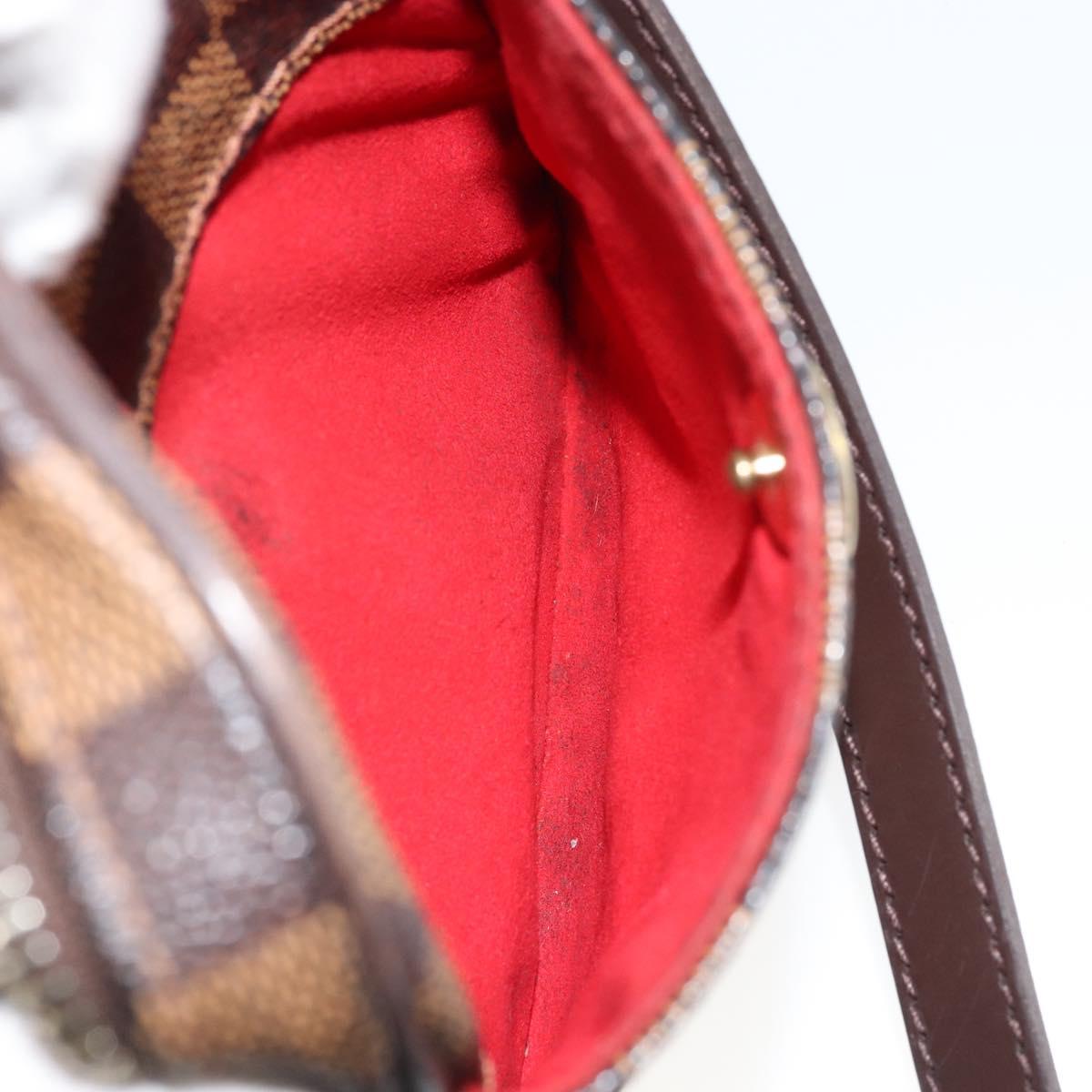 LOUIS VUITTON Damier Ebene Lift Shoulder Bag N60009 LV Auth 154575