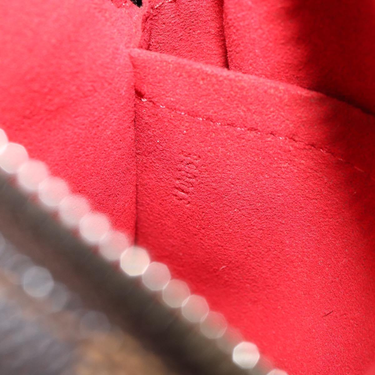 LOUIS VUITTON Damier Ebene Lift Shoulder Bag N60009 LV Auth 154575