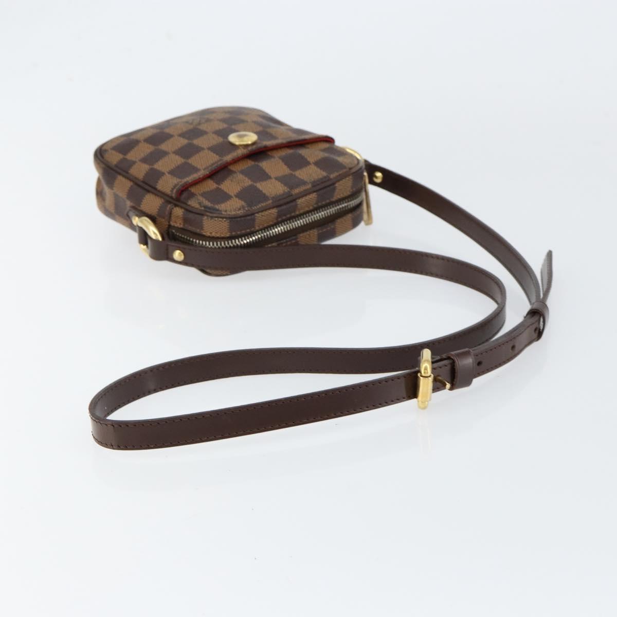 LOUIS VUITTON Damier Ebene Lift Shoulder Bag N60009 LV Auth 154575