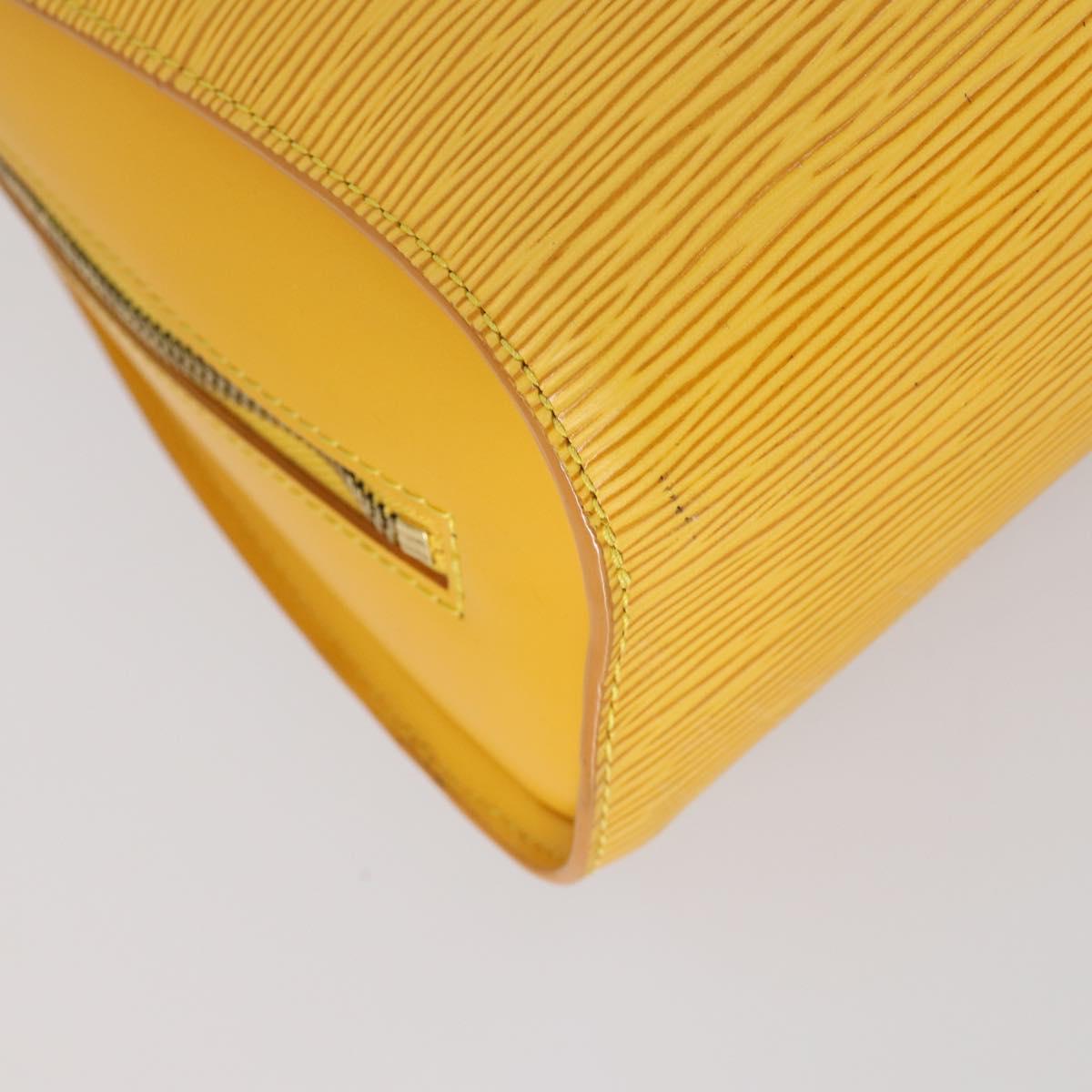 LOUIS VUITTON Epi Mabillon Backpack Yellow M52239 LV Auth 154576